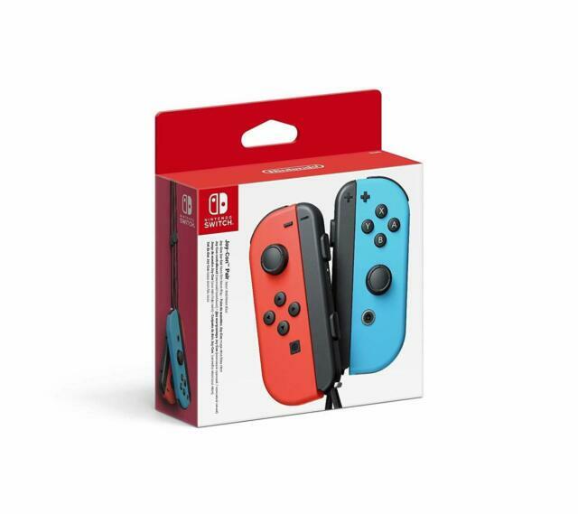 Nintendo Switch Joy-Con Pair Neon Red and Neon Blue