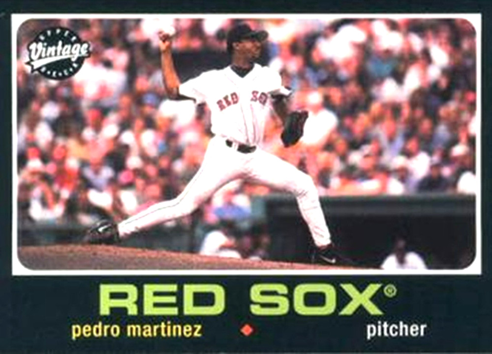 2002 Upper Deck Vintage #72 Pedro Martinez Boston Red Sox HOF