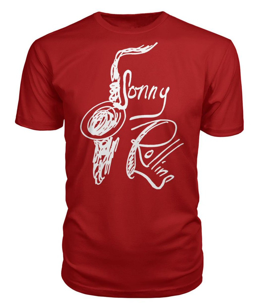 Sonny Rollins Saxophone T-shirt Signature  Full Size S-5XL QF185