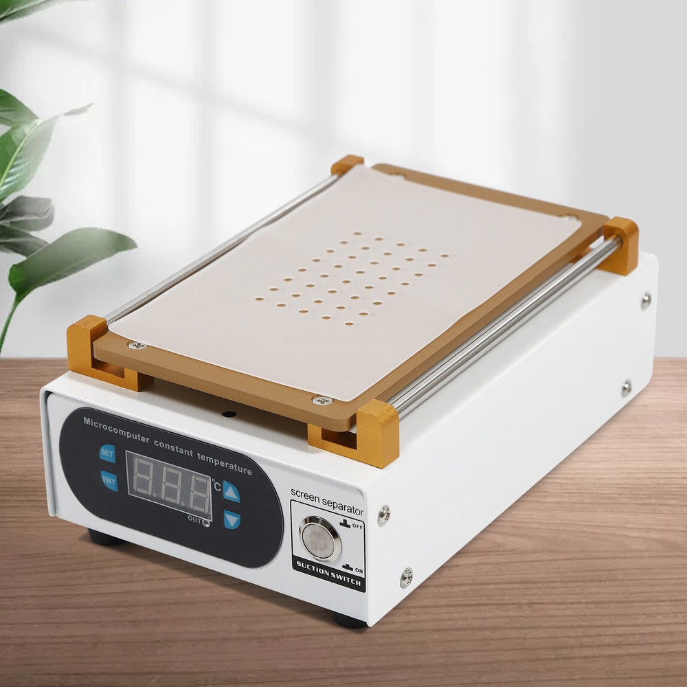 Vacuum Pump LCD Screen Separator Machine Cell Phone Repair Tool Brown USA