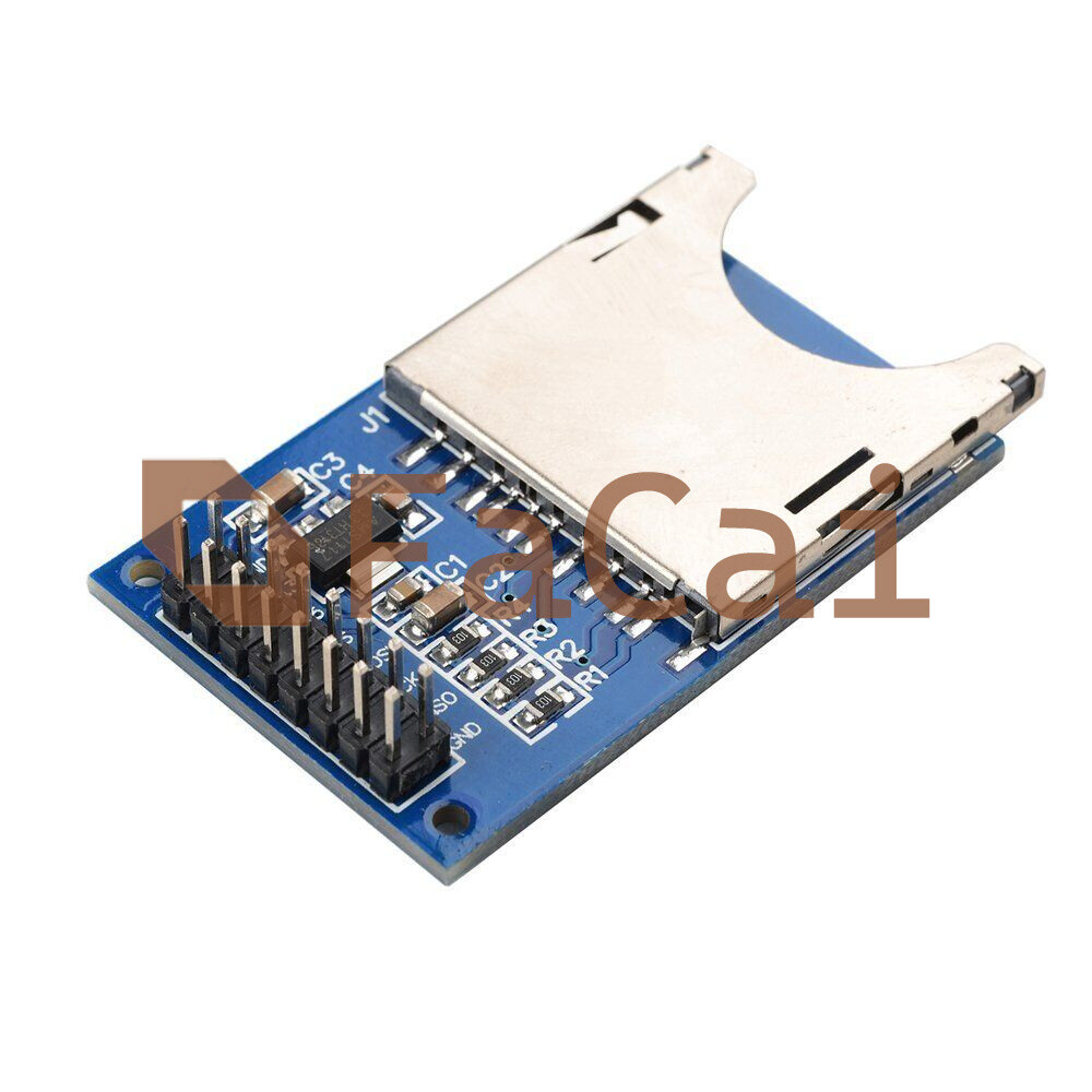 1PCS SD Card Module Slot Socket Reader For Arduino ARM MCU Read And Write