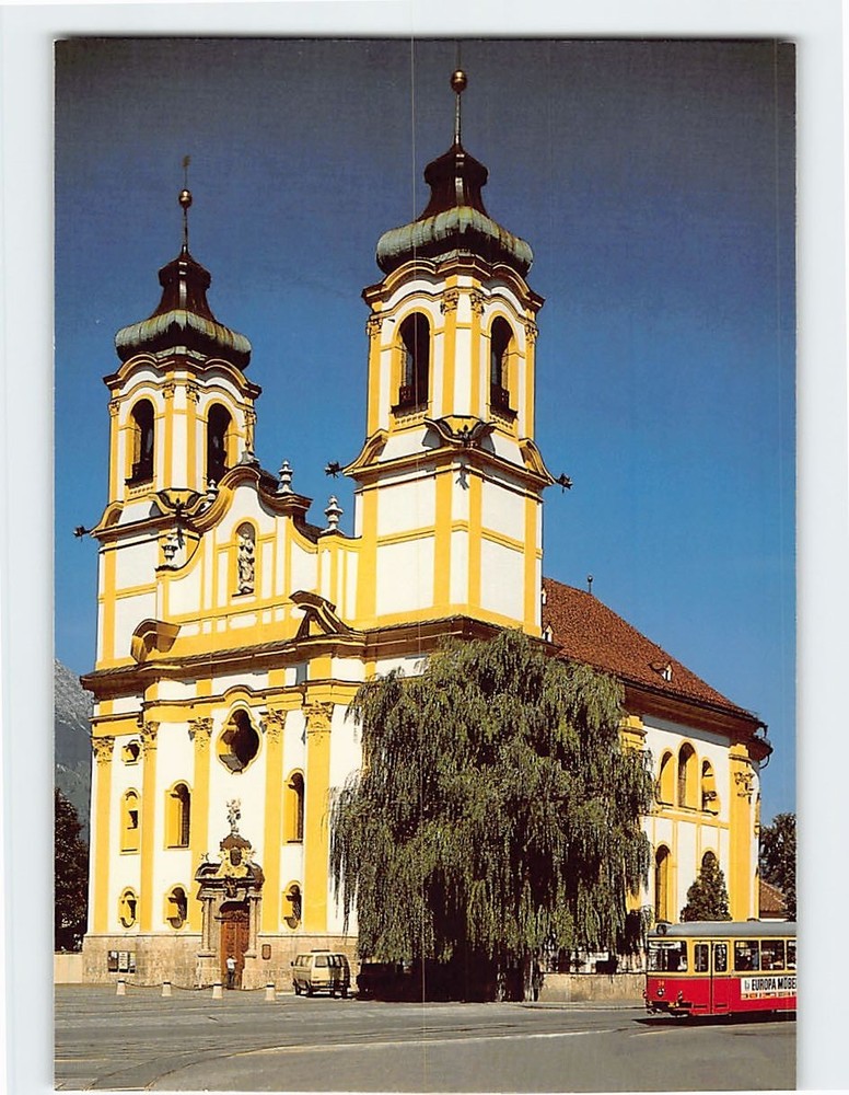 Postcard The Basilica of Wilten Innsbruck Austria