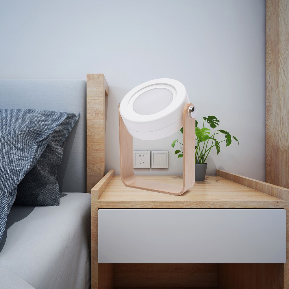 Portable Modern Foldable LED Night Light Rechargeable Dimmable Lantern Desk Lamp