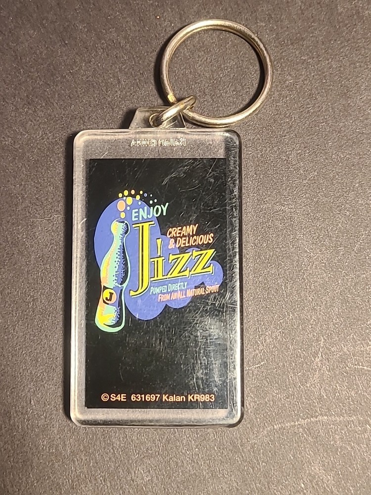 Adult Humor Novelty Keychain