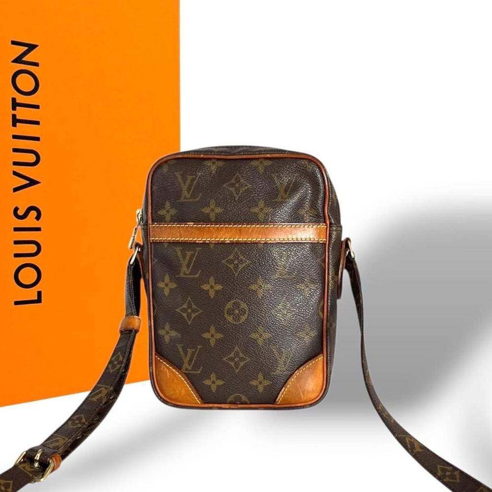 Louis Vuitton Monogram Danuve Shoulder Crossbody Bag Authentic Pre-Owned