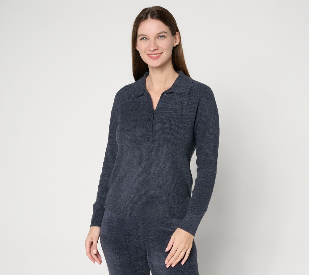 Barefoot Dreams Women's Top Sz L Make Your Selection: CozyChic Ultra Blue