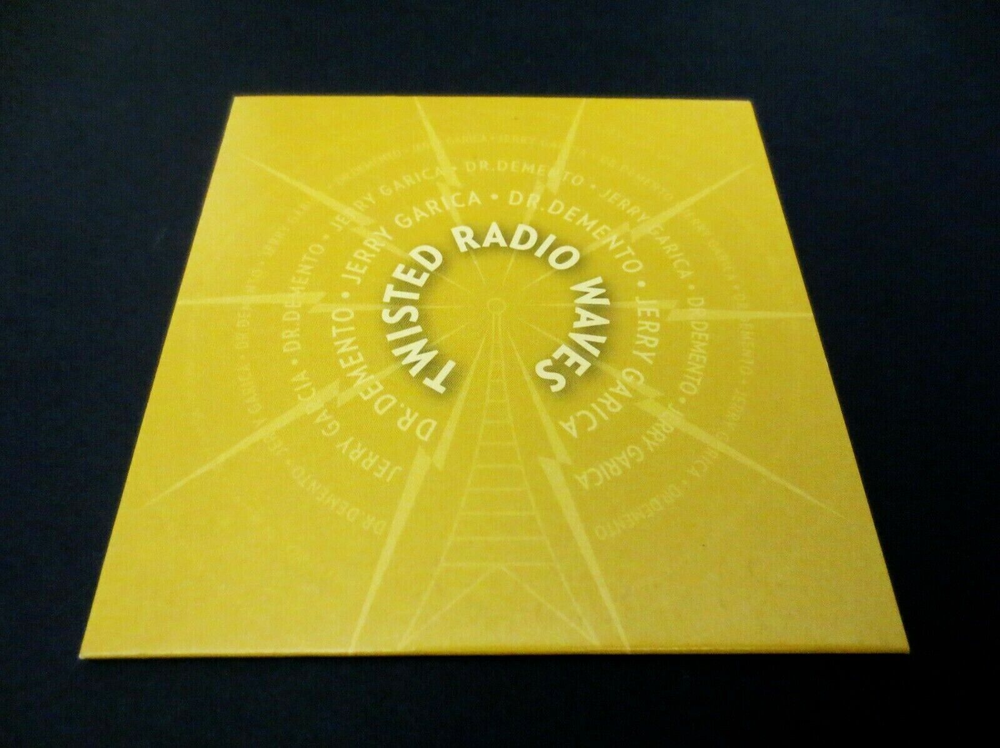 Jerry Garcia Twisted Radio Waves Dr. Demento Bonus Disc CD 1972 Grateful Dead JG