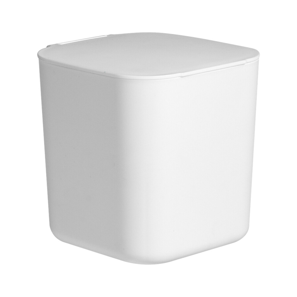 Kitchen Dustbin Trash Bin Square Garbage Can Bonsai Pot Paper Waste Basket