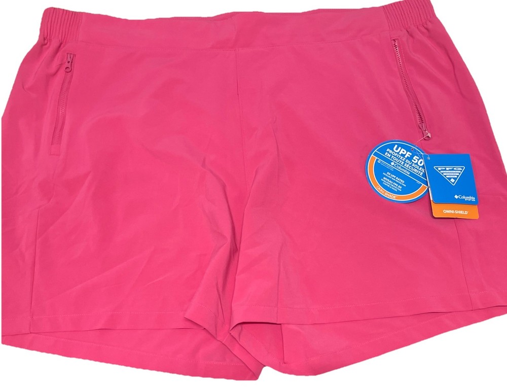 Columbia PFG Fishing Gear Women’s Shorts Omni Shield UPF 50 Size 2XL NWT