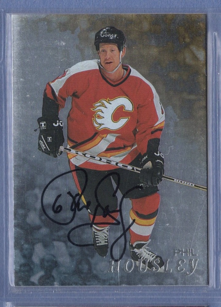 1998-99 ITG * Be A Player * Phil Housley * Factory Signed * Card #167