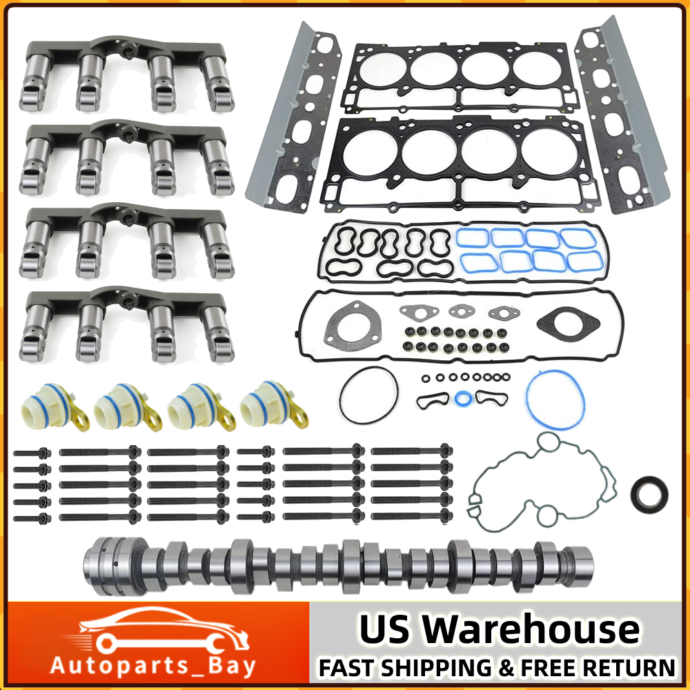 NON MDS Lifters Kit Camshaft Kit FOR 2009-2019 Dodge Jeep Chrysler 5.7 V8 Hemi