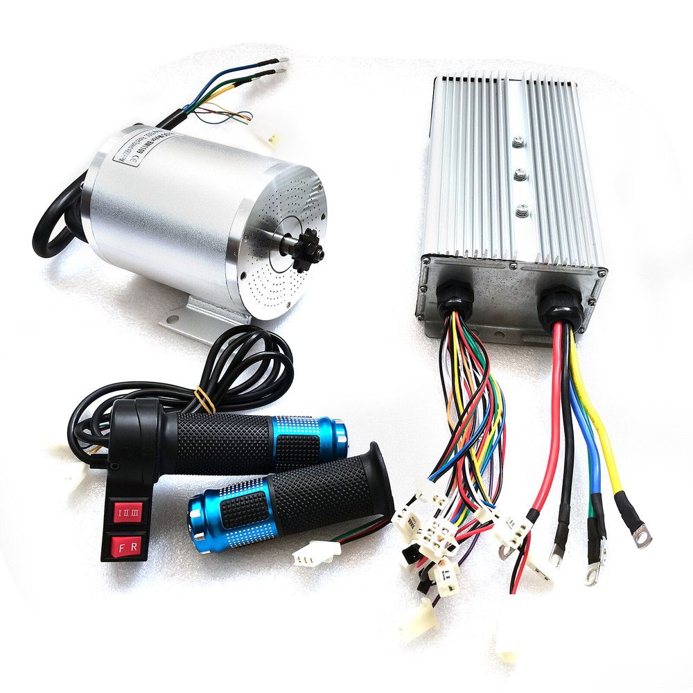 For Electric Scooter Go Kart 72V 3000W BLDC Motor Kit And Brushless Controller