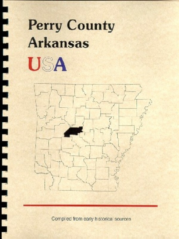 Perry County Arkansas 1890 Goodspeed history biographies Perryville AR New RP
