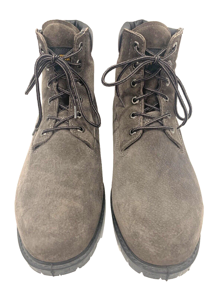 Wolverine Men's Trappeur Insulated Work Boot in Mocha Brown Suede Size 13M - Limited Time Savings