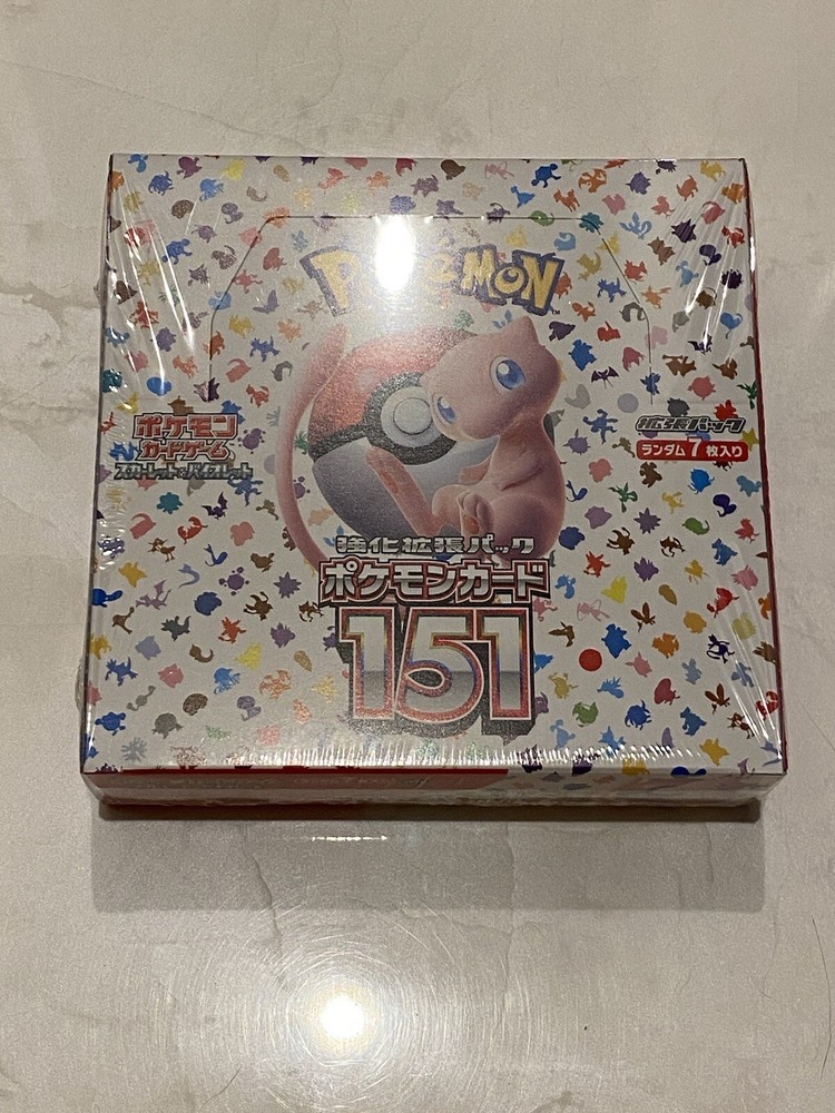 151 Japanese Booster Box SV2a Scarlet Violet Pokemon TCG SEALED/NEW
