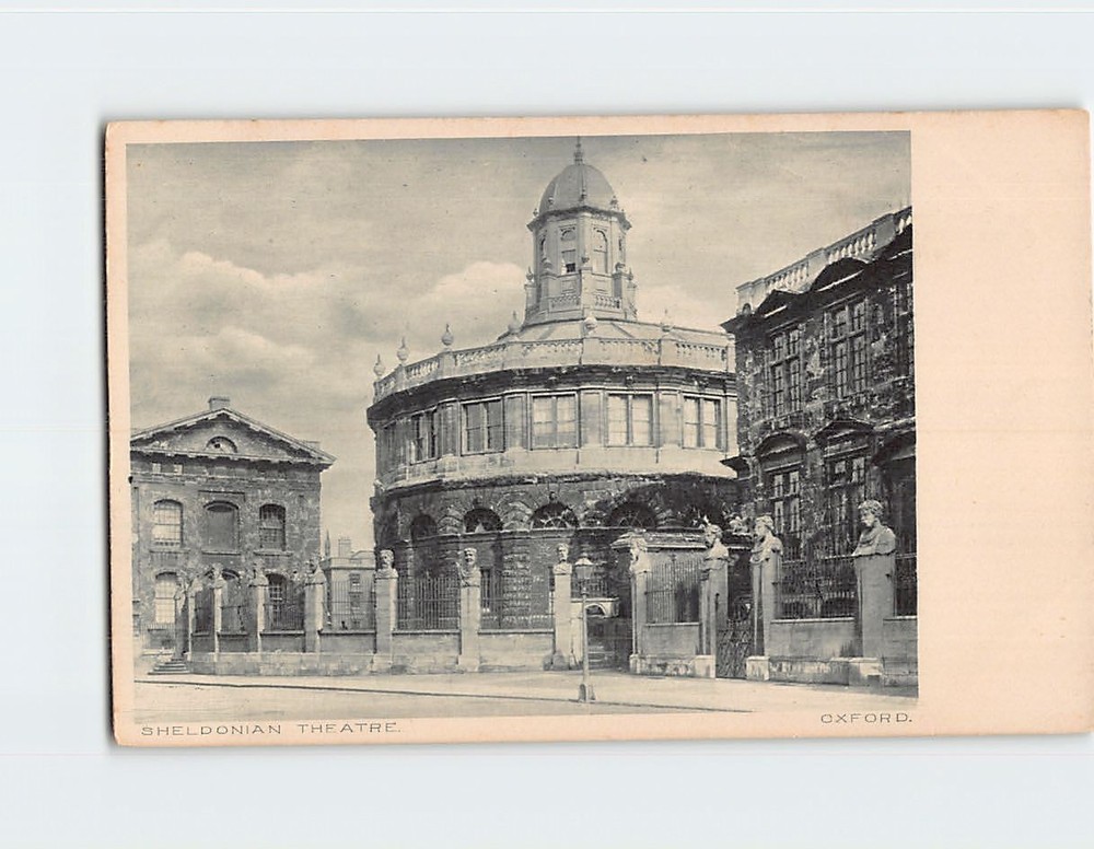 Postcard The Sheldonian Theatre Oxford England