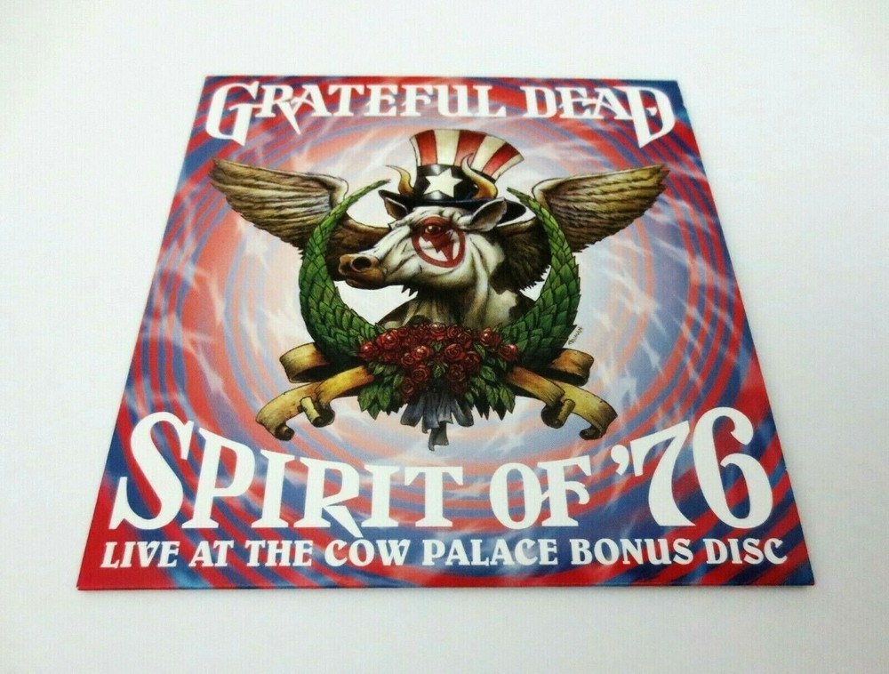 Grateful Dead 1976 Cow Palace Live Bonus CD Spirit of 76 VA OH MA
