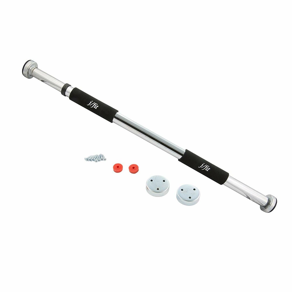 Doorway Pull-Up Bar Comfort Grips Frustration-Free Packaging Adjustable Hand