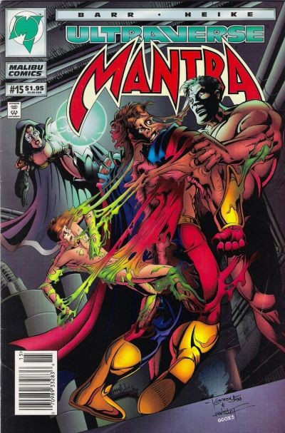 Mantra #15 Newsstand Variant (Aircel Comics October 1994)