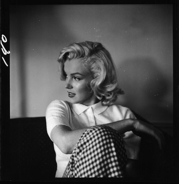 Photo:Marilyn Monroe 1950s Portrait Look Magazine Photo
