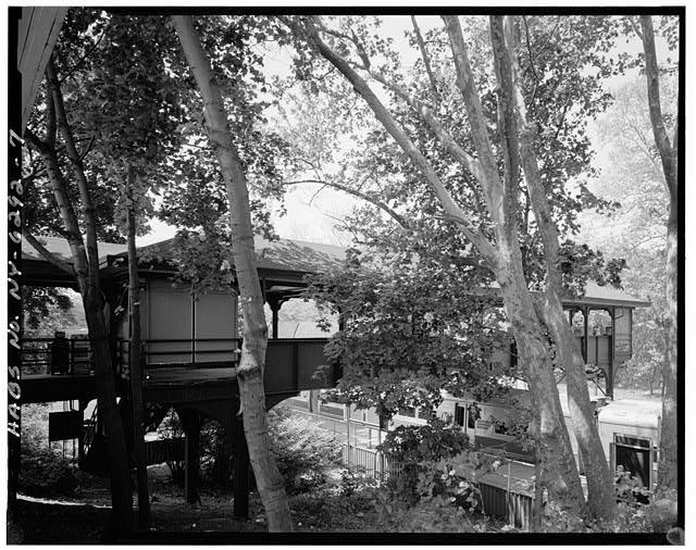 Scarsdale New York Railroad Station Bridge 1900s North Facade East Parkway