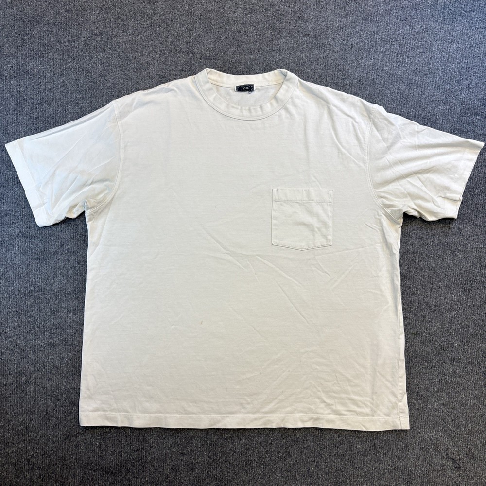 Kith Short Sleeve Pocket Tee T-Shirt Mens Size Medium Oversized Distressed