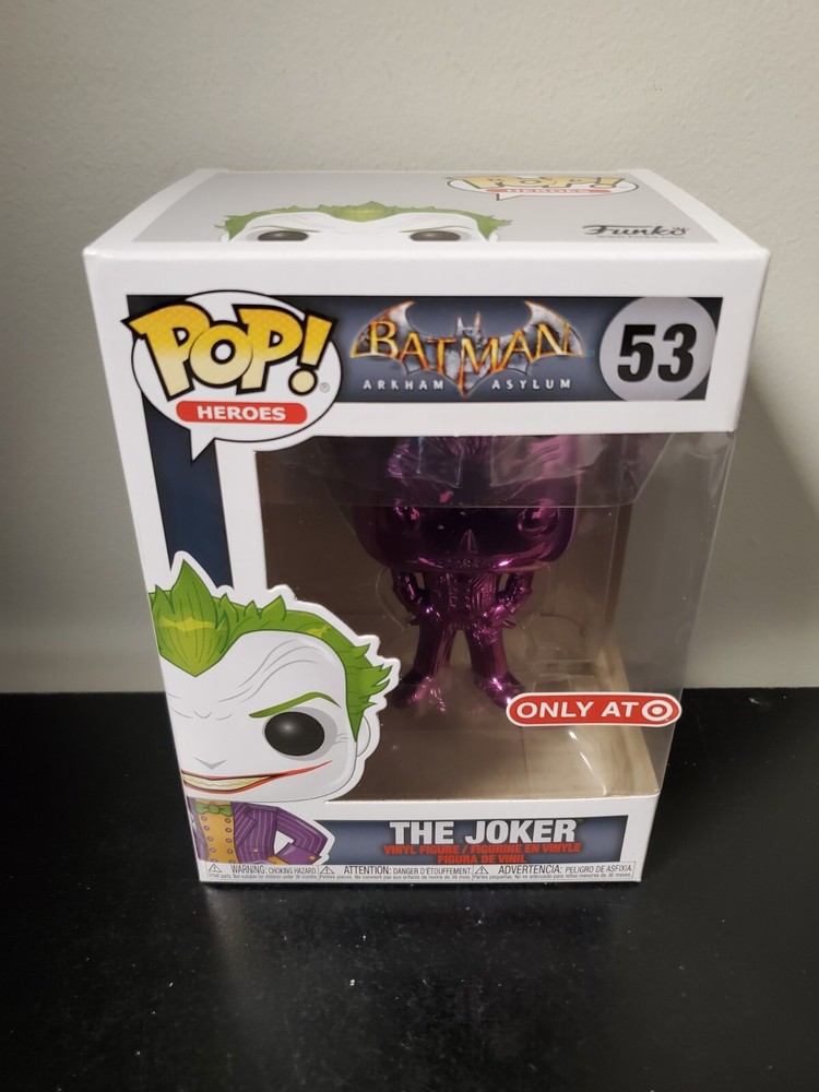 Funko Pop!: The Joker *Purple Chrome* #53 (Target Exclusive)
