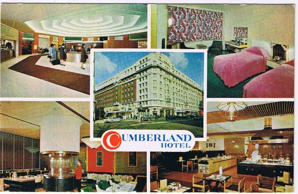 United Kingdom UK Postcard London Cumberland Hotel Marble Arch
