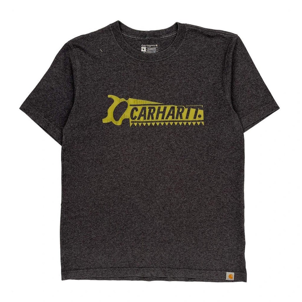 Carhartt Graphic T-Shirt - Medium Gray Cotton