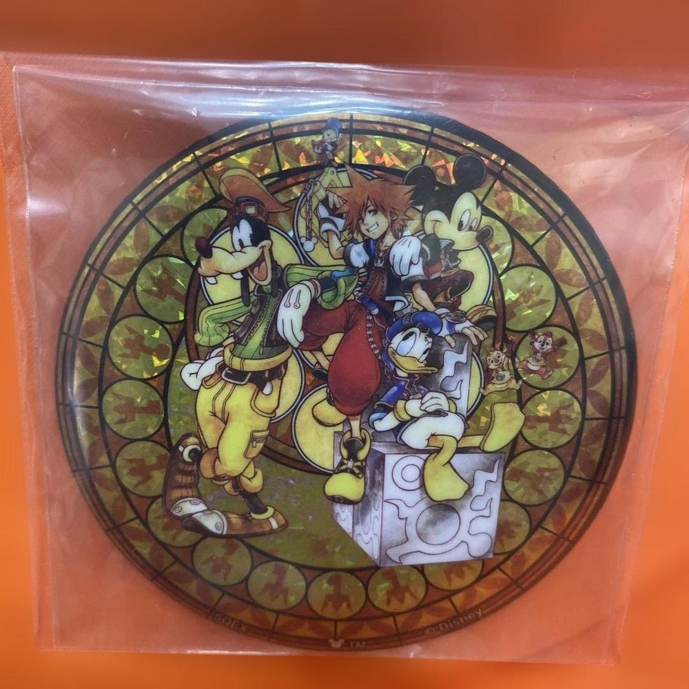 Kingdom Hearts Re:coded Pin Badge Set Mickey Donald Goofy unopened