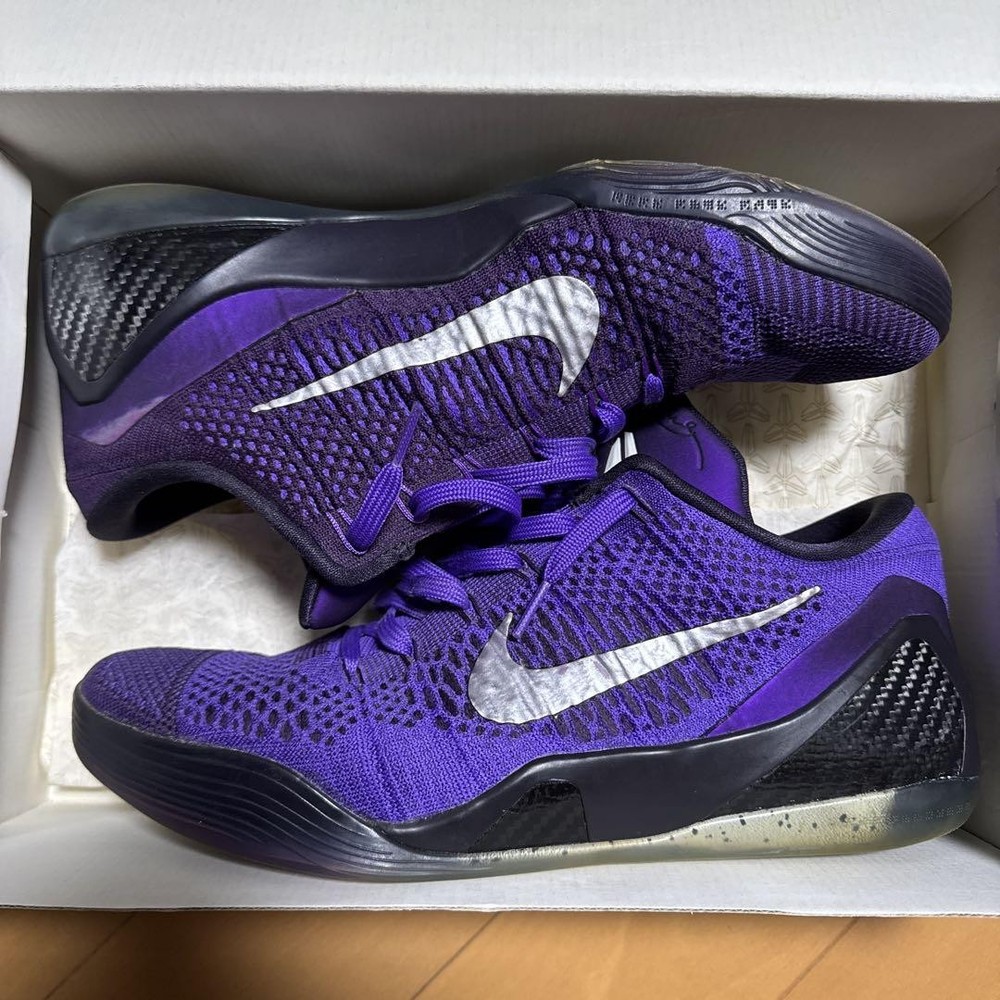 Nike Kobe 9 Elite Men US 12 Basketball Shoes 30cm Preowned