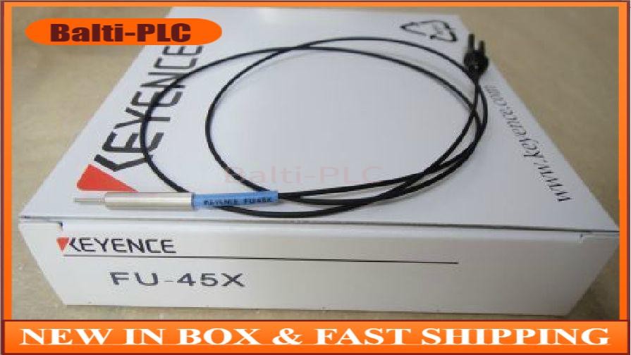 Keyence FU-45X Fiber Optic Sensor FU45X Cable New In Box Free Shipping