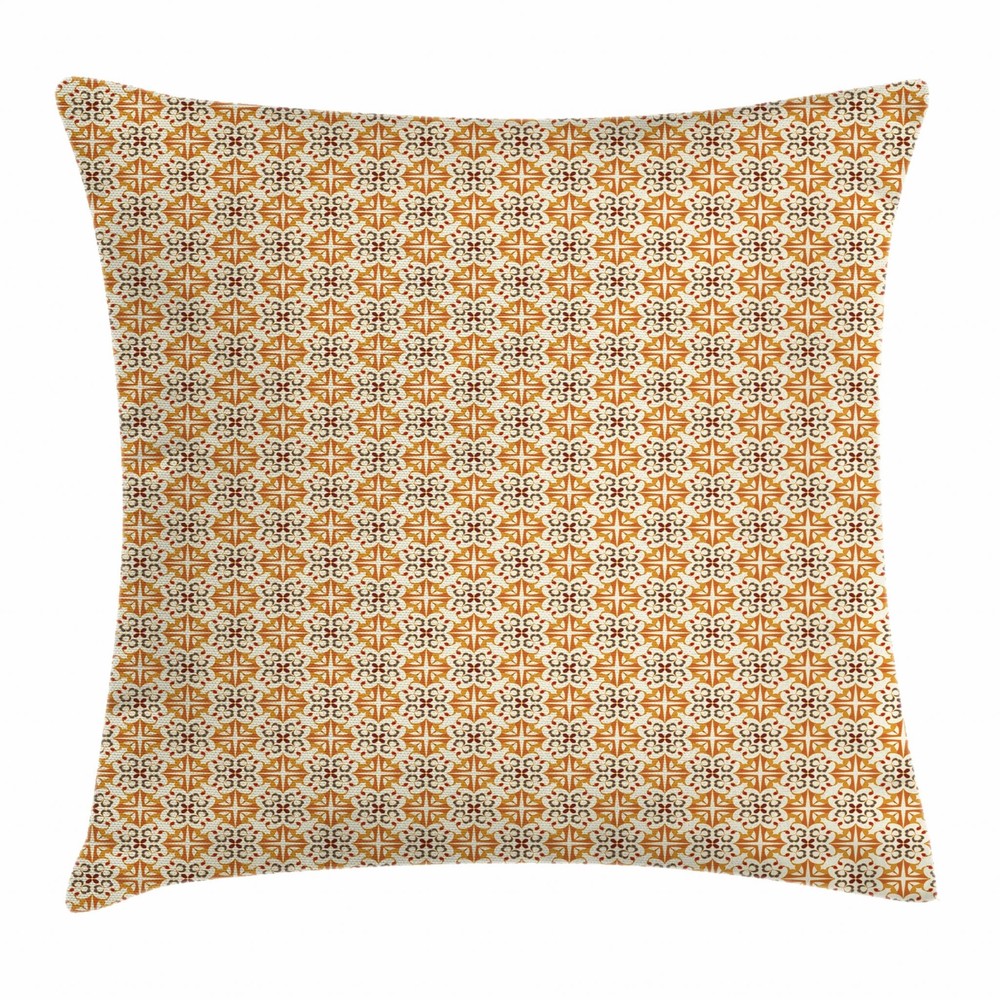Retro Design Throw Pillow Cases Cushion Covers Home Decor 8 Sizes by Ambesonne