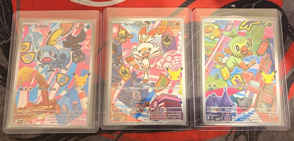 Pokemon TCG First Partner Illustration Collection Series 2 Gen 8 Galar Starters