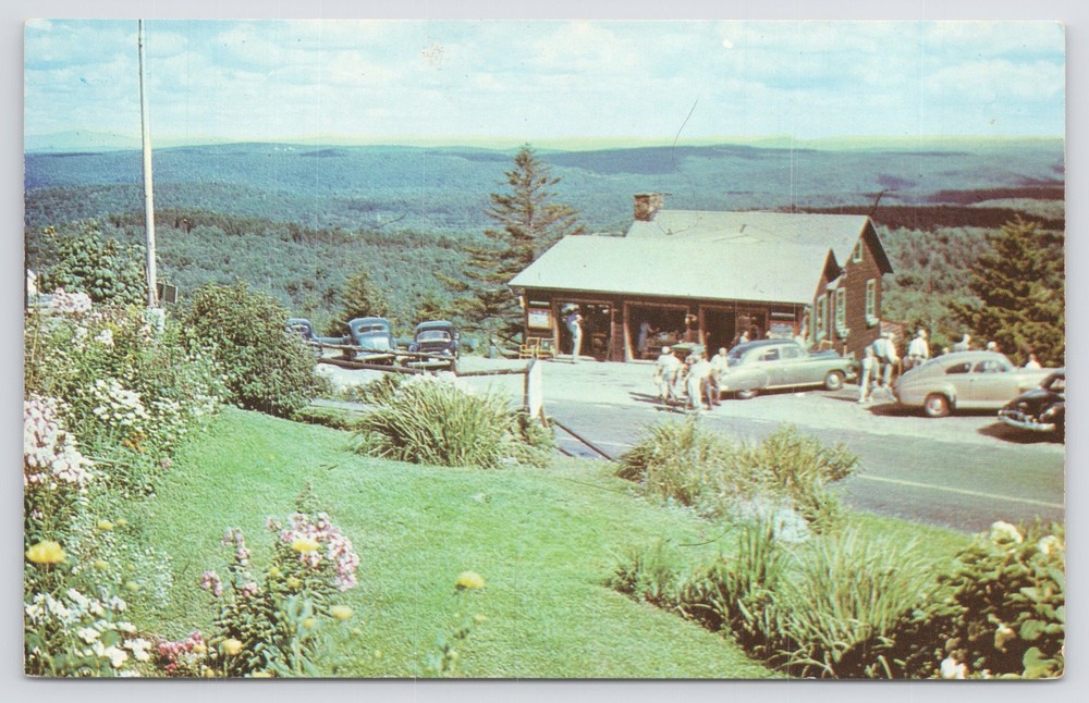 Marlboro Vermont~Hogback Mountain Gift Shop~Molly Stark Trail~Vintage Postcard