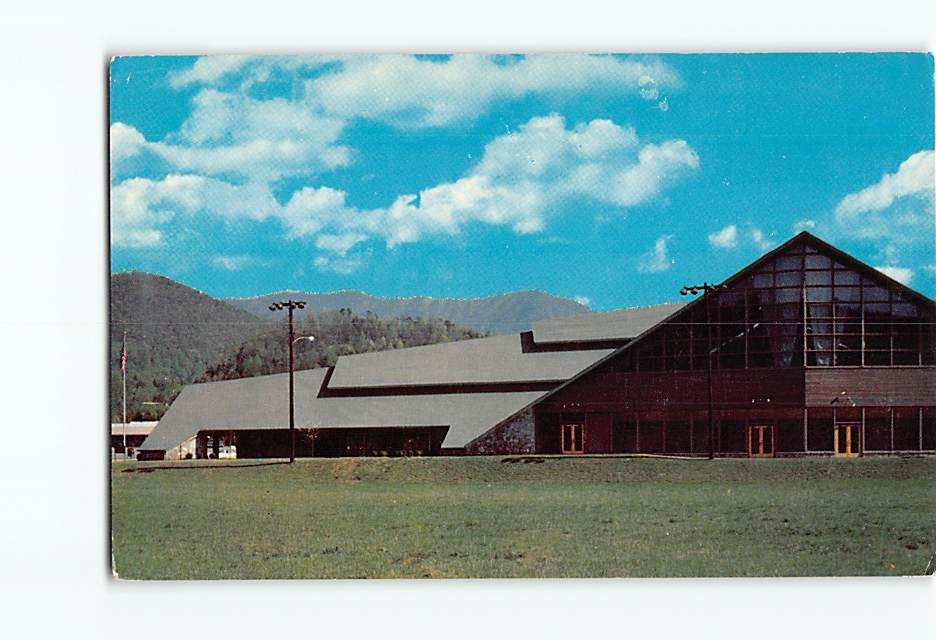 Postcard Municipal Auditorium Gatlinburg Tennessee USA