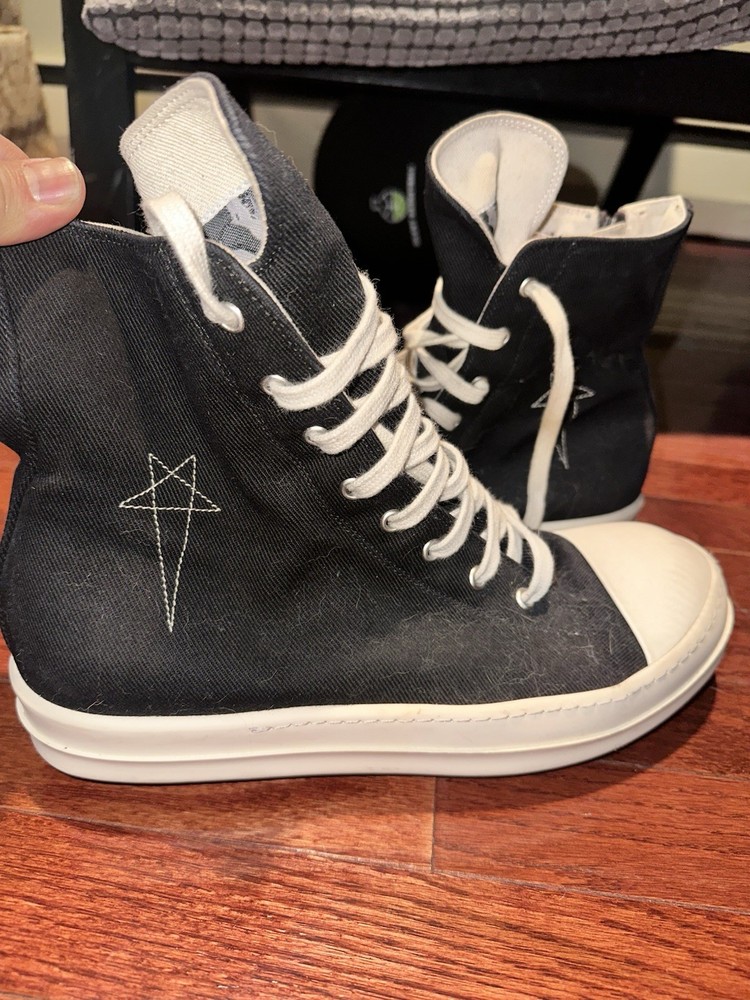 Rick owens drkshdw ramones men size 9.5 43 euro