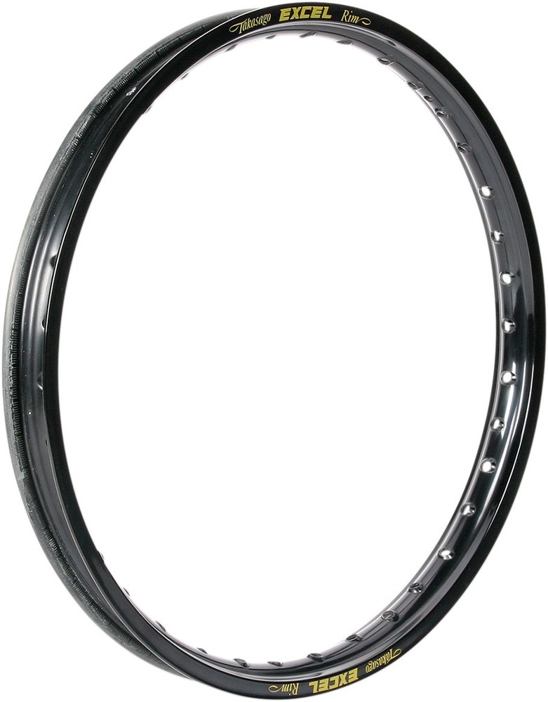 Excel Takasago Front Rim 21x1.60 36H Black Anodized Aluminum ICK408