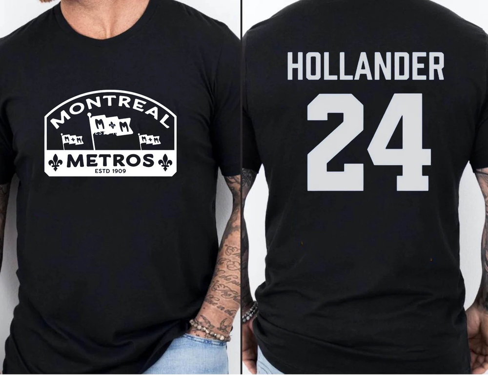 Montreal Metros Heated Rivalry T-Shirt, Shane Hollander Merch