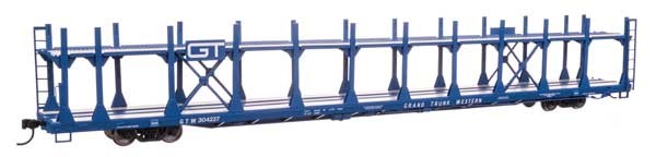 Walthers Mainline 910-8035 HO Scale 89' Flatcar Auto Rack GTW #304227