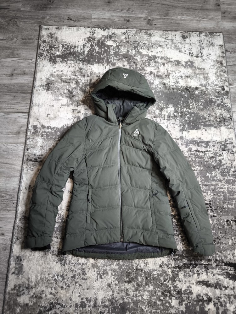 Women's Odlo Cocoon Insulated Down Jacket Size S for Skiing Snowboarding