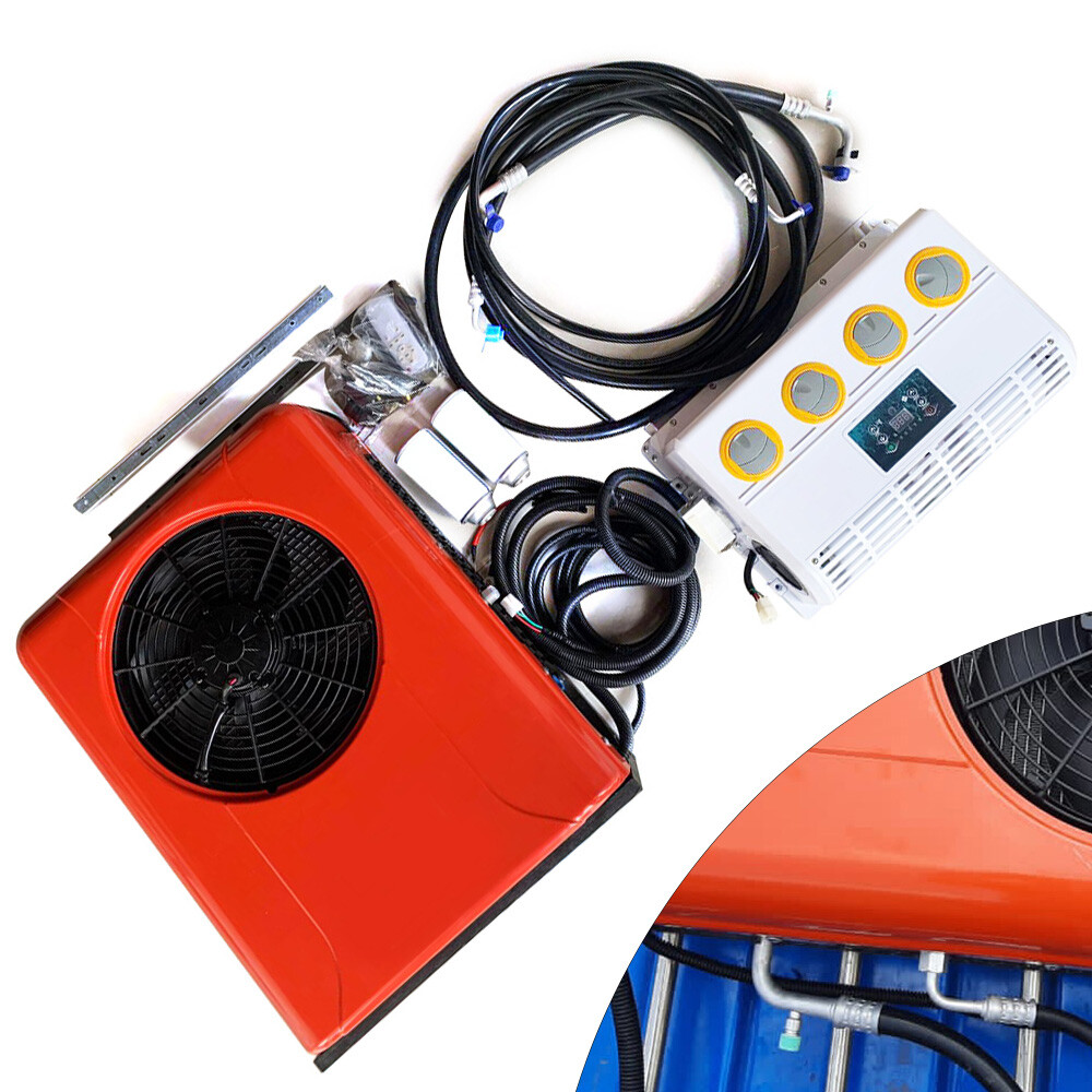 12V Split AC 12000BTU for Trucks RVs Buses Excavators