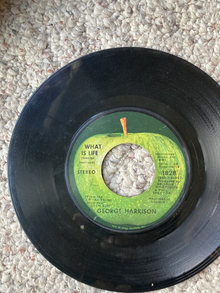 GEORGE HARRISON WHAT IS LIFE ~ APPLE SCRUFFS 7