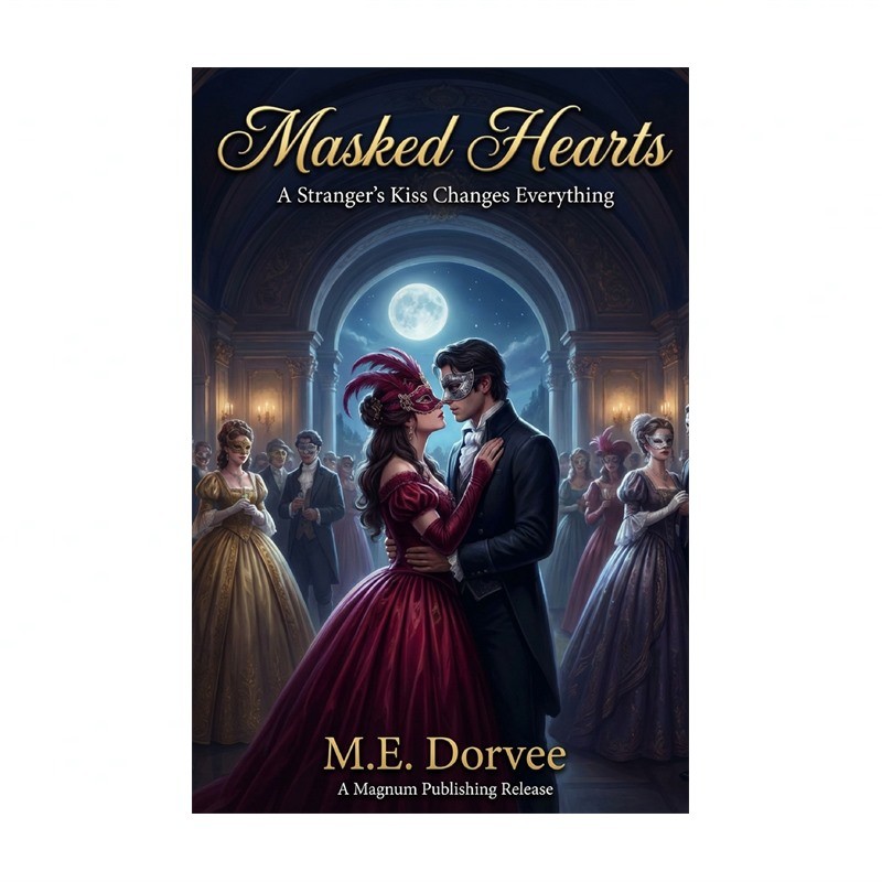 Masked Hearts: A Stranger's Kiss Changes Everything