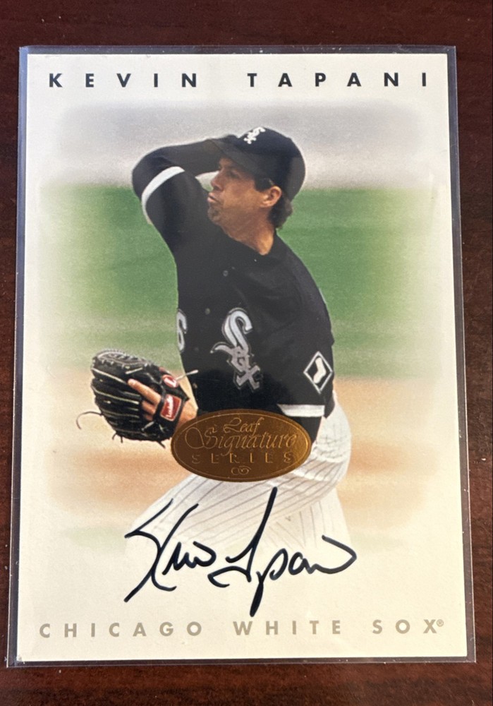 1996 Leaf Signature Series - Autographs Kevin Tapani Bronze (AU)