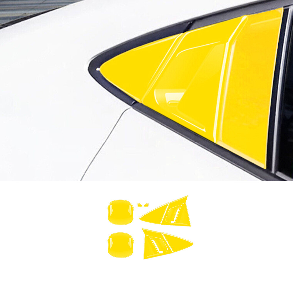 Toyota Prius 2023-24 Bright Yellow Car Door Bowl Protector Handle Trim