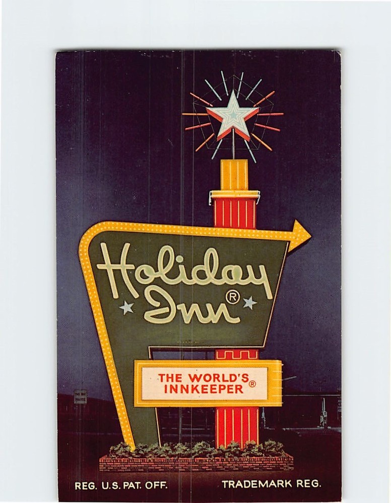 Postcard Holiday Inn Sign