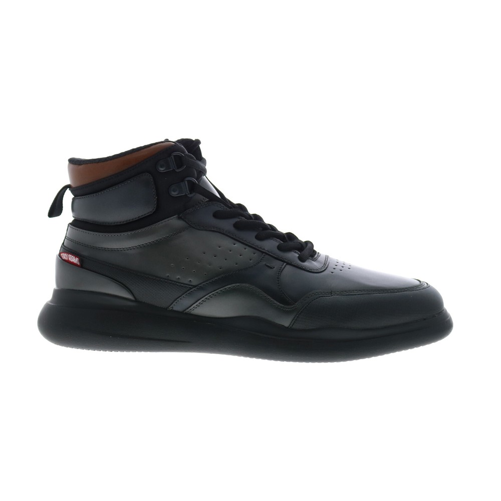 Stacy Adams Mayson 25562-020 Mens Gray Leather Lifestyle Sneakers Shoes