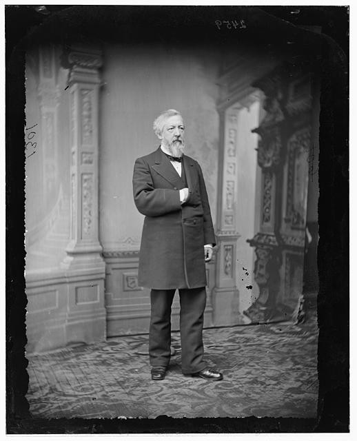 Photo:Hon James G Blaine Maine Portrait 1865 1880