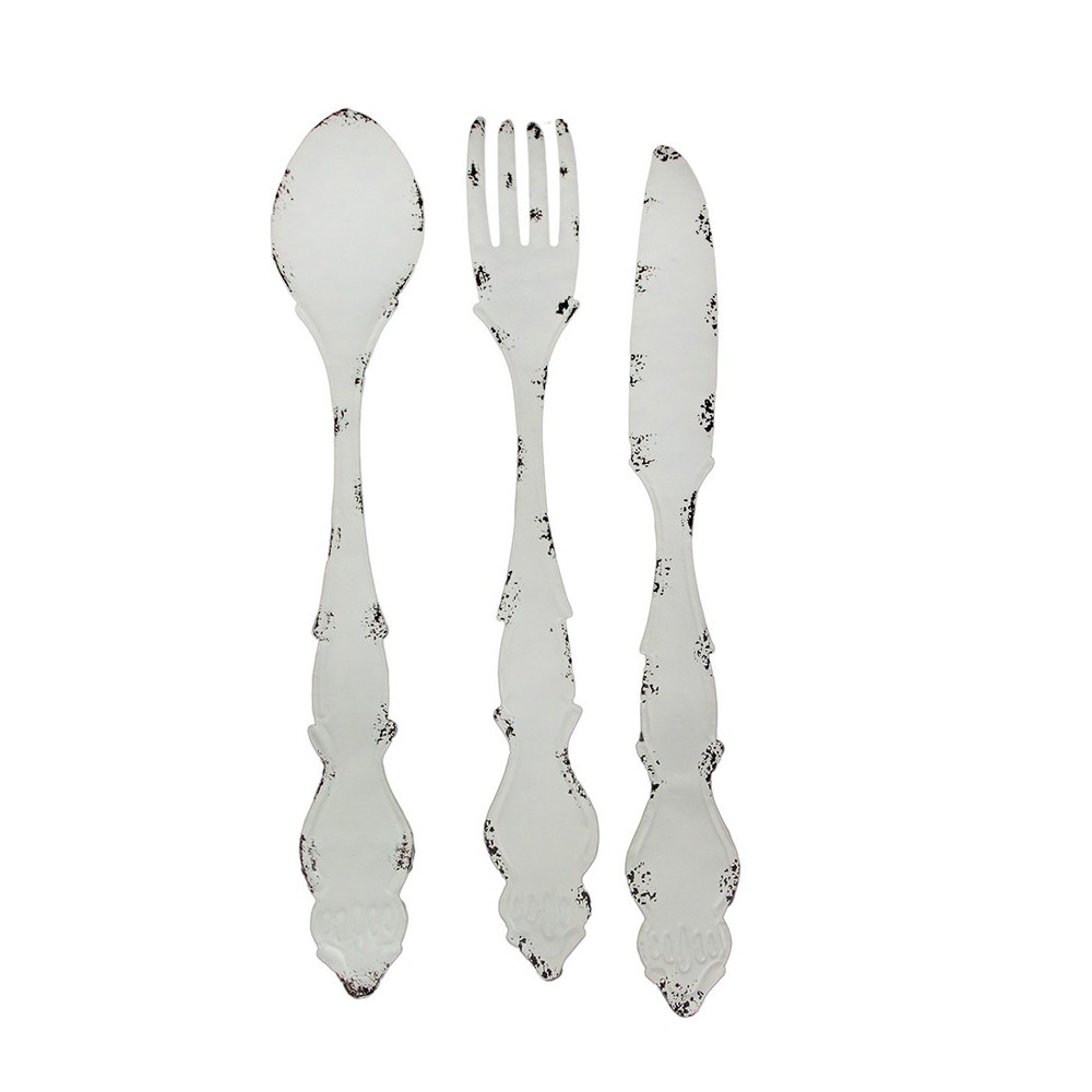 30 In Large Utensil Wall Art Decorative Knife Spoon Fork Farmhouse Kitchen Decor